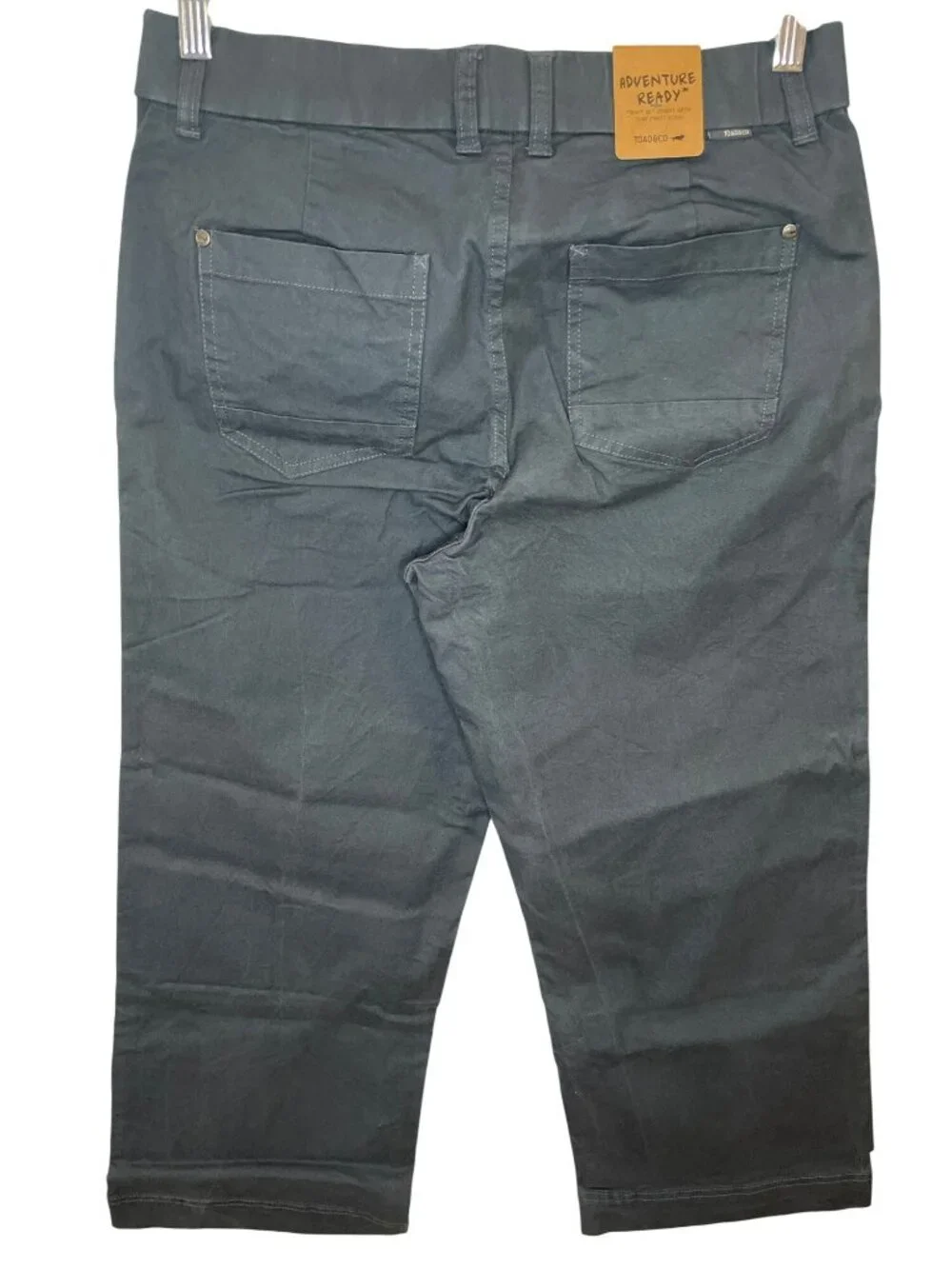 Toad & Co Adventure Ready Khaki Pants Women's Sz 10 NWT - Picture 2 of 9
